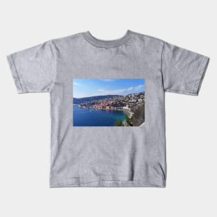 Villefranche  Bay II Kids T-Shirt